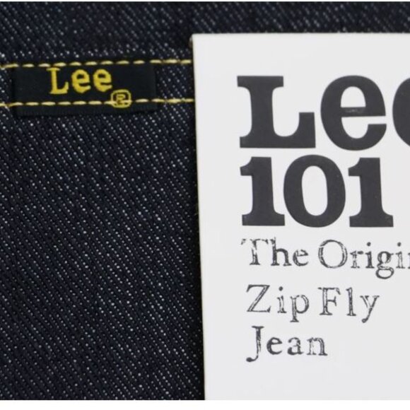 Lee 101Z W30 L34 Men's Jeans 13 3/4oz Japanese Selvedge Made in Italy Sanforized - Picture 9 of 16